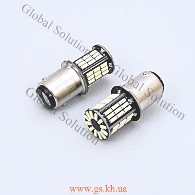 12V 1157-4014-57 SMD Двухконтактная Белый
