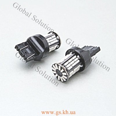 12V 7443-4014-57 SMD Безцокольная Двухконтактная Красный