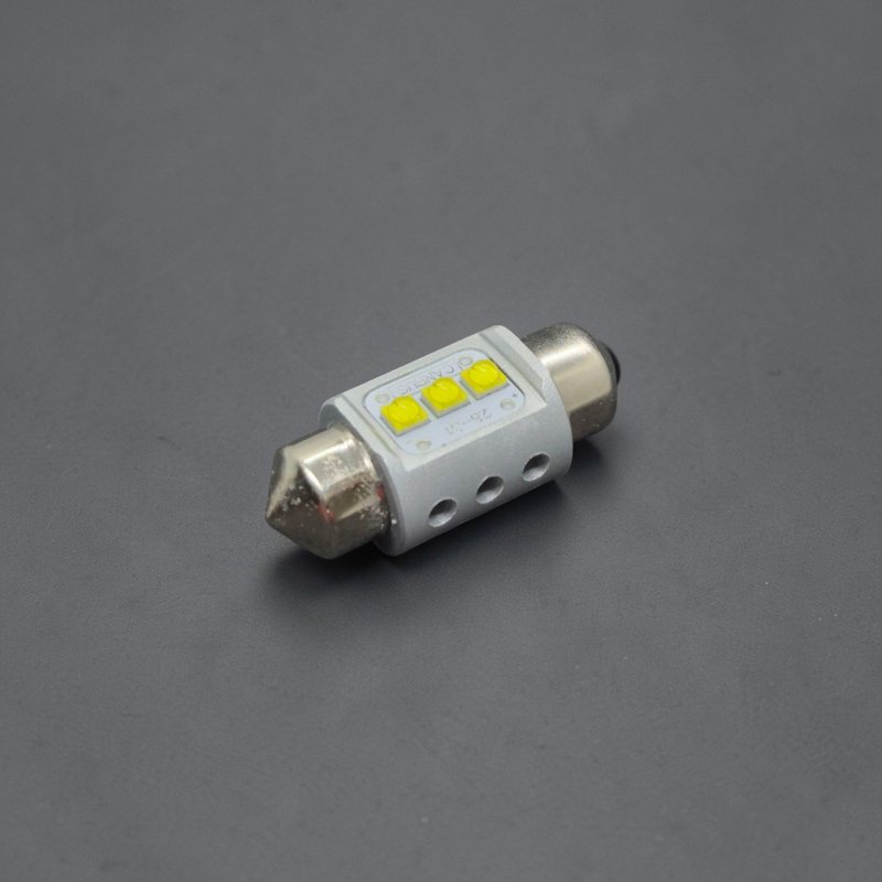 LED лампа C5W 28-31мм GS CR-Chip 12-30V Canbus White 6000K для дзеркал та салону