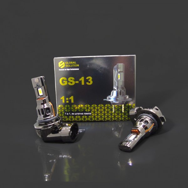 Світлодіодна автомобільна лампа GS-13 HB4/9006 COOLER 32W 6500K IP67