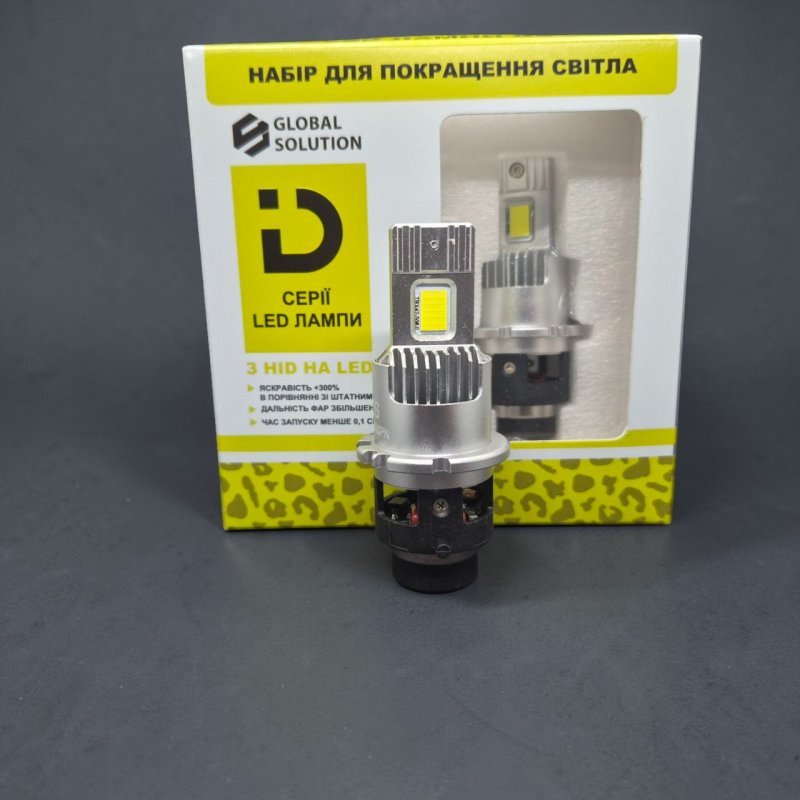 LED лампа GS Type 1 D2S (42W, 10000LM, 9054CSP) — заміна ксенону 1 в 1