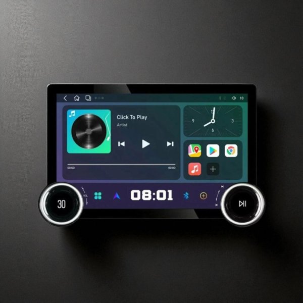 Андроїд автомагнітола DIAMOND X80 10.1" QLED Android 13 з CarPlay та кулером охолодження
