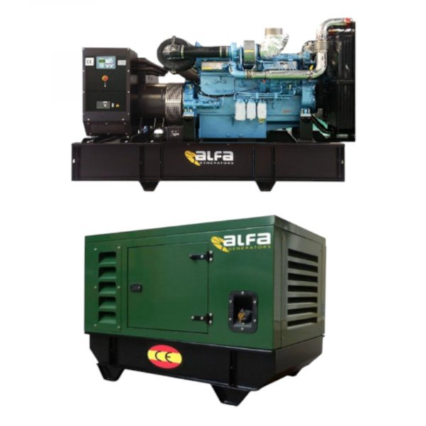 Дизельный Генератор Alfa Generators AGWB-45TS 32 кВт (400В) – BAUDOUIN, Тихий 70 дБ, Автономность до 16 ч
