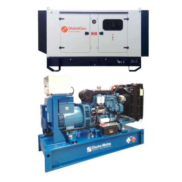Дизельний Генератор Electra Molins EMBV-58 42 кВт – Тихий, 61 дБ(A), BAUDOUIN, Автономність до 20 год
