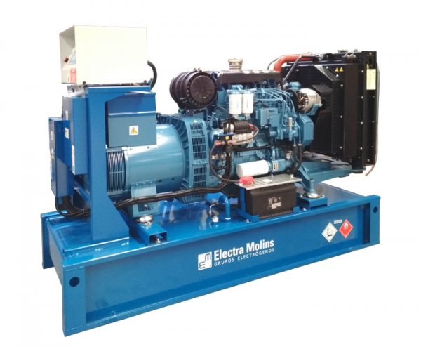 Дизельний Генератор Electra Molins EMBV-72 52 кВт (400В) – BAUDOUIN, 35 Годин Автономності. Захист від Блекауту
