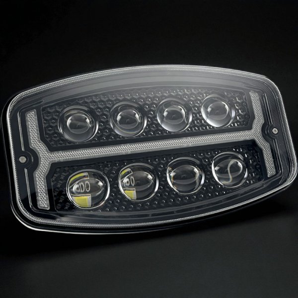 10-дюймова LED Фара 126 Вт – 3-в-1 Функціонал: Ближній/Дальній, Поворот (12-48В)
