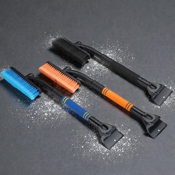 Телескопічна Знімна Щітка-Скребок GS 2 в 1 (360°) для Снігу та Льоду