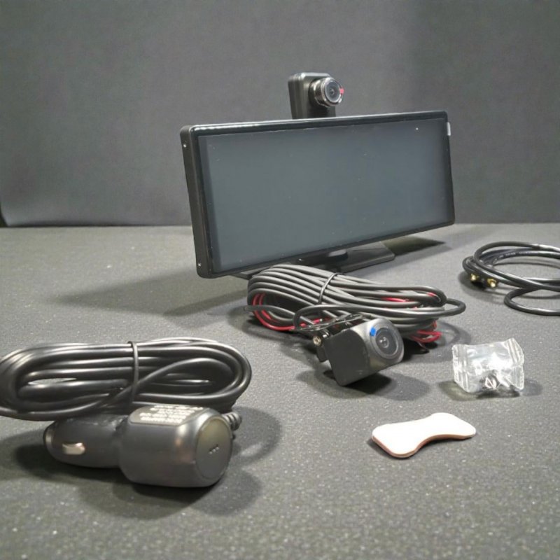 GS Car Monitor Q3 — 10.26" Wireless CarPlay, Android Auto и видеорегистратор 4K в одном дисплее