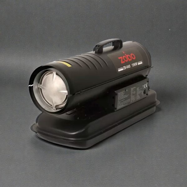 Дизельна теплова гармата ZOBO DG15 (15 кВт) — автономний обігрів для складів та будівництва