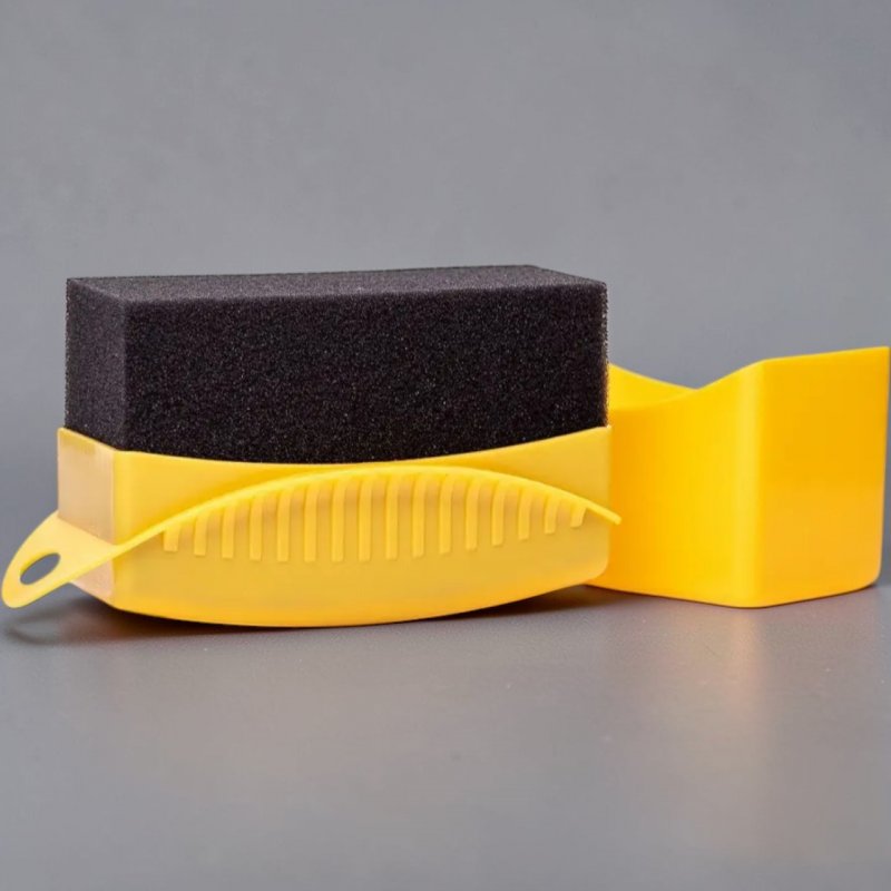 Аппликатор для чернения шин и пластика с ручкой и контейнером (Tire Foam Applicator)
