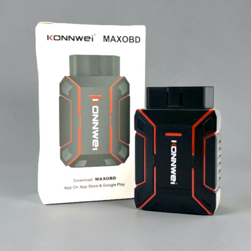 Автомобільний діагностичний сканер Konnwei MAX OBD Bluetooth 5.2 для всіх систем автомобіля