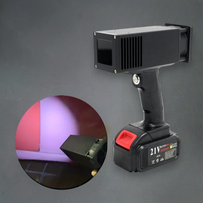 Портативная перезаряжаемая УФ-лампа 365 нм для диагностики авто, уборки и УФ-отверждения