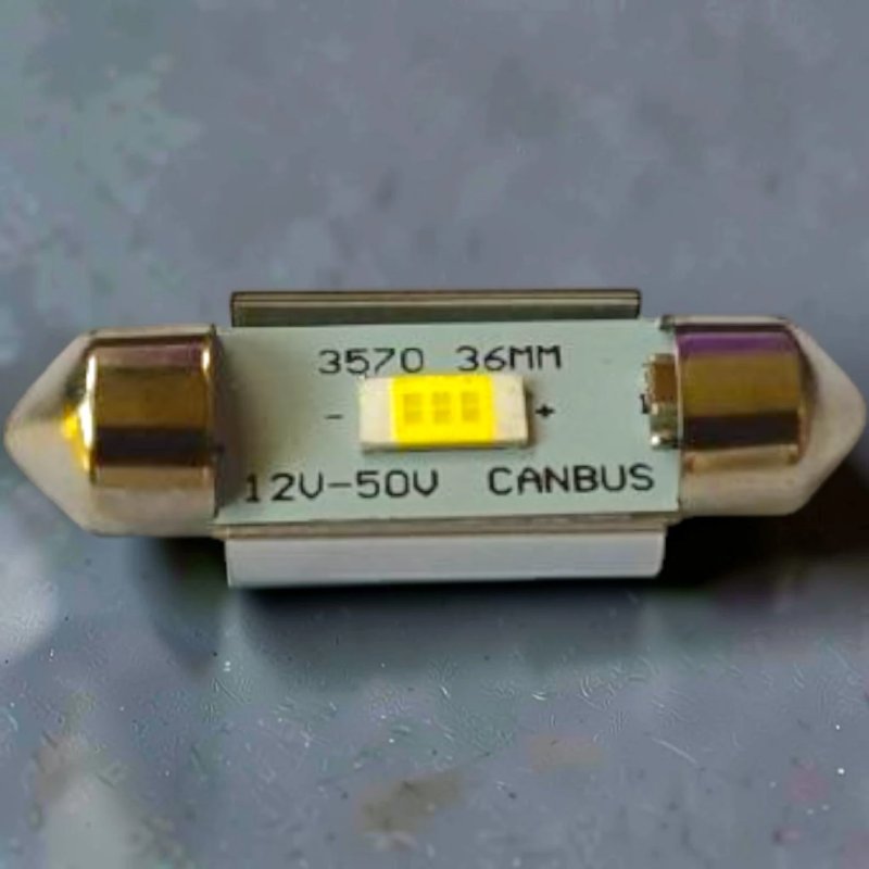 Світлодіодна автомобільна лампа GS 12V-50V FT-3570-1SMD-Canbus Nonpolarity 36мм For Truck