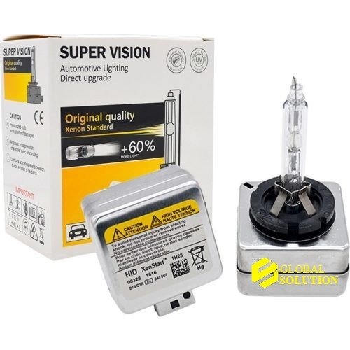 Ксенонова лампа GS Super Vision +60 D3S 6000К (2шт)