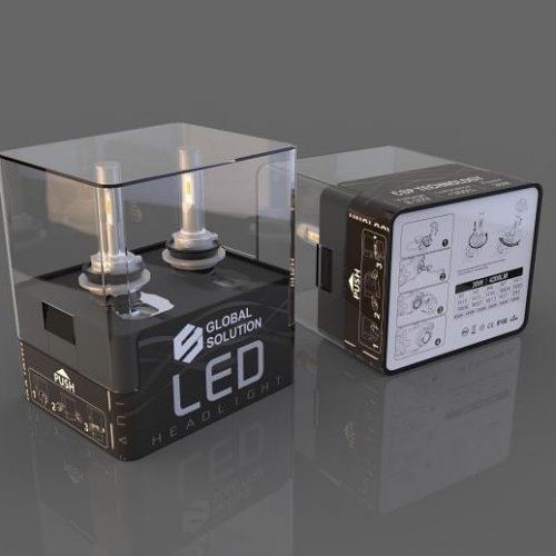 Светодиодные LED лампы Premium I5 H7 6000K 4800Lm 35W