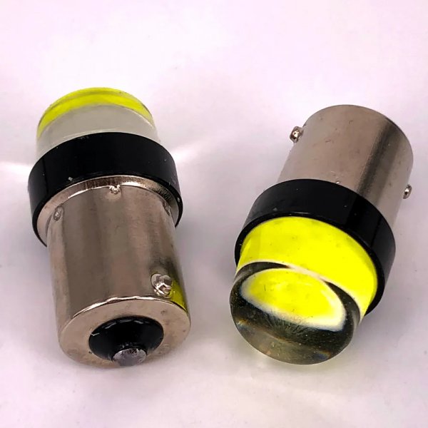 Лампочка LED 24V 1156 COB 2 White с эффектом стробоскопа