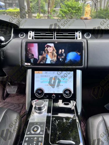 Автомагнитола Tesla Style Android 11 для Land Rover Range Rover Vogue Evoque L405 2013-2017

