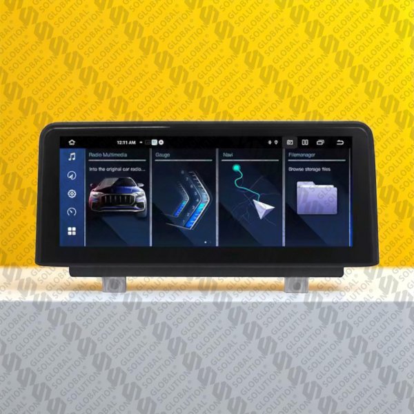Штатна Android магнітола 9" IPS для BMW F-серії (NBT System), Android 13

