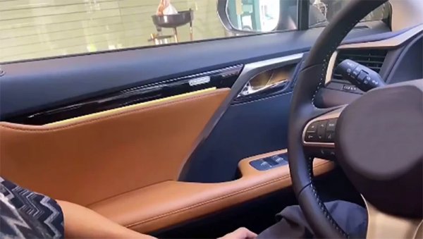 Атмосферная подсветка салона Lexus RX (2016-2021) — 64 цвета, 17 элементов с APP управлением
