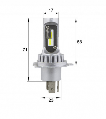 Светодиодные LED лампы Global Solution V10 PHL H4