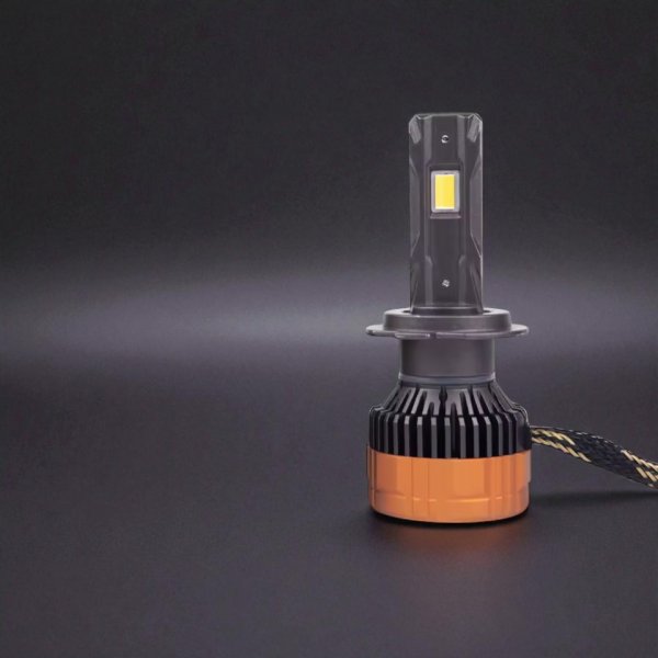Светодиодная LED лампа H7 75W с регулировкой цвета 3000K/4300K/6500K + стробоскоп для авто