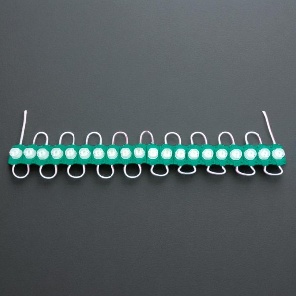 Над'яскравий Світлодіодний Модуль GS 1LED 12V ЗЕЛЕНИЙ – IP67, 120 Лм, Epistar Чіп