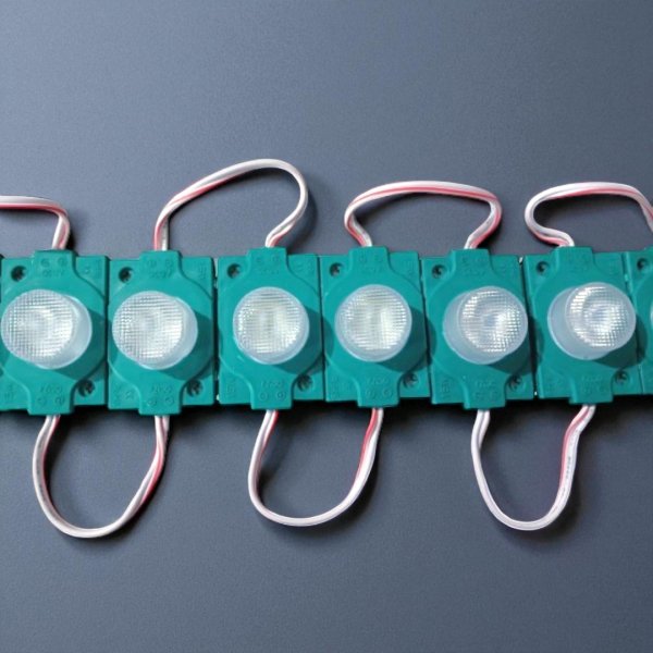 Над'яскравий Світлодіодний Модуль GS 1LED 12V ЗЕЛЕНИЙ – IP67, 120 Лм, Epistar Чіп