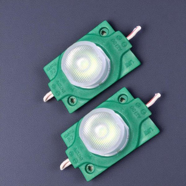 Над'яскравий Світлодіодний Модуль GS 1LED 12V ЗЕЛЕНИЙ – IP67, 120 Лм, Epistar Чіп