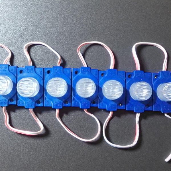 Над'яскравий Світлодіодний Модуль GS 1LED 12V СИНІЙ – IP67, 120 Лм, Epistar для Тюнінгу та Декору