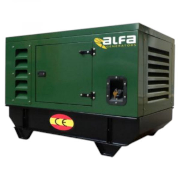 Дизельный Генератор Alfa Generators 30 кВт (400В) – Двигатель Perkins, AVR, Водяное Охлаждение

