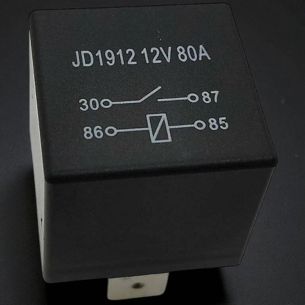 Универсальное Автомобильное Реле 4 Pin 9012 (12V) – Аналог 8D0951253A, Совместимость с VAG, BMW, Mercedes
