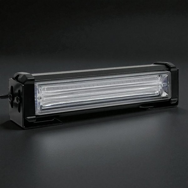 Надяскравий Стробоскоп СОВ (15 Режимів) – Синій/Червоний, Універсальне Живлення 12V/24V, Провід 3 Метри
