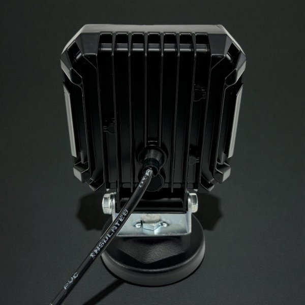  Профессиональная Дополнительная LED Фара 20 Вт Квадратная – Бело-Желтый Двухцветный Режим, 10 LED, Функция Стробоскопа (9-30В)