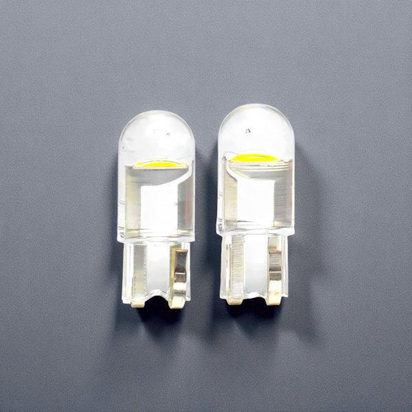 LED Лампа T10 COB W5W: Яркий Белый Свет, 12V, Без Полярности
