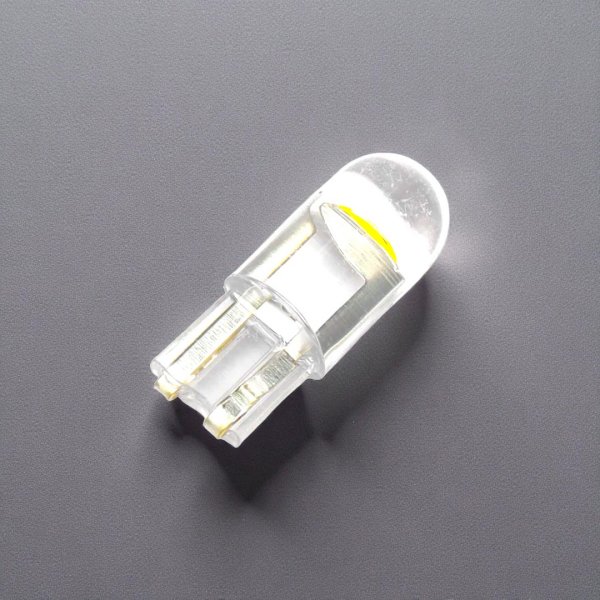 LED Лампа T10 COB W5W: Яркий Белый Свет, 12V, Без Полярности
