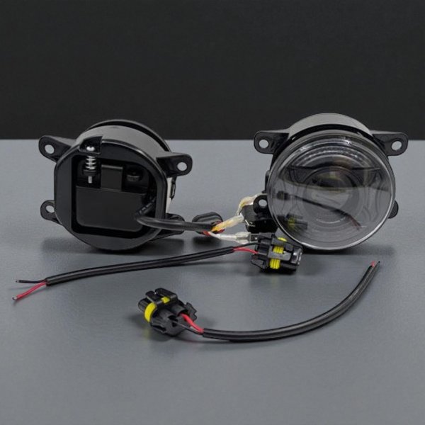 LED Протитуманні Фари 3.5 дюйма (90 мм) з Лінзою та Ангельськими Очима: 30W/40W