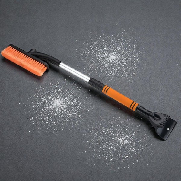 Телескопічна Знімна Щітка-Скребок GS 2 в 1 (360°) для Снігу та Льоду