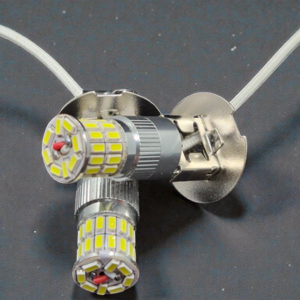 LED Лампа H3 GS 12-24V — 450LM, 6000K для ДХО та ПТФ