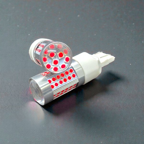 LED Лампа 7443 T20 Super CANBUS 12-24V (W21/5W) — Стоп + Габарит Червоний
