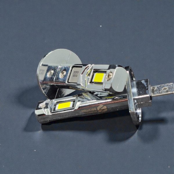 LED лампы H1 GS-7 PRO CSP 7035 | 40W | 9-60V | Пассивное охлаждение