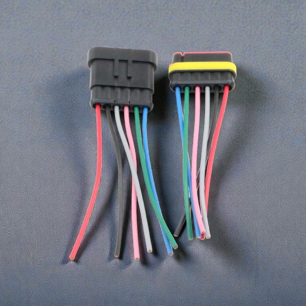 Роз'єм 6-PIN герметичний з проводом (комплект Тато + Мама) — Мін. замовлення 10 шт.
