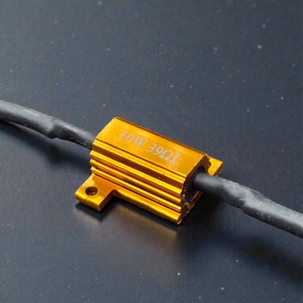 Резистор для LED ламп 10W 39 Ohm — навантажувальний опір для усунення помилок бортового комп'ютера