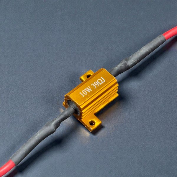 Резистор для LED ламп 10W 39 Ohm — навантажувальний опір для усунення помилок бортового комп'ютера