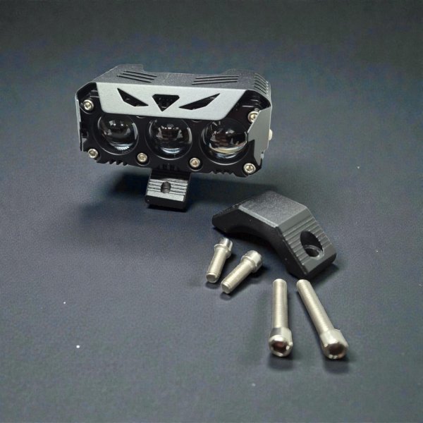  Фары дополнительного света Global Solution GS Y-S23-SLBK 12-80V 37W 3 линзы (комплект 2 шт)