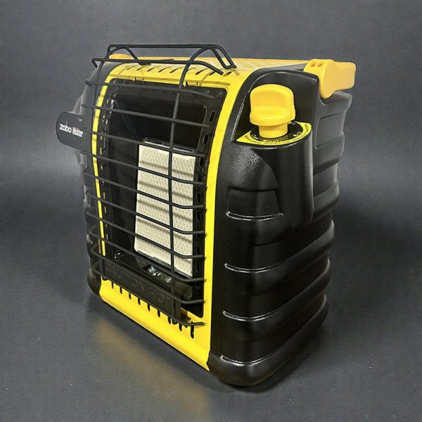 Портативний газовий обігрівач Zobo ZB-GB9 для кемпінгу та зимової риболовлі — 2.6 кВт з функцією приготування їжі