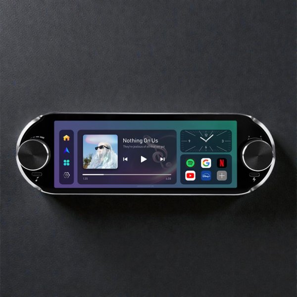 Автомагнітола 1DIN Android 13 C1 Classic 6.86" IPS CarPlay DSP 2/32GB