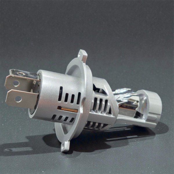 Міні-лінзи LED H4 GS16 40W 11-18V 6500K (Код 90164) — 16 діодів 7035, Розмір 1 в 1 як галоген