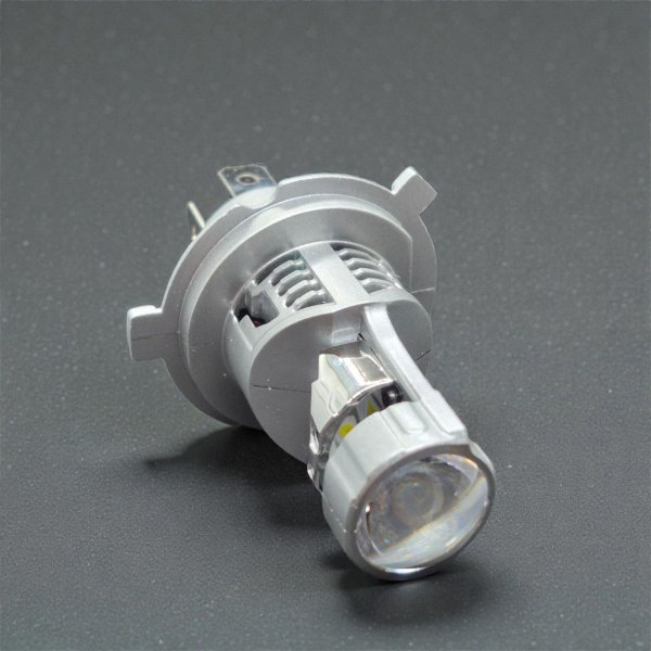 Міні-лінзи LED H4 GS16 40W 11-18V 6500K (Код 90164) — 16 діодів 7035, Розмір 1 в 1 як галоген