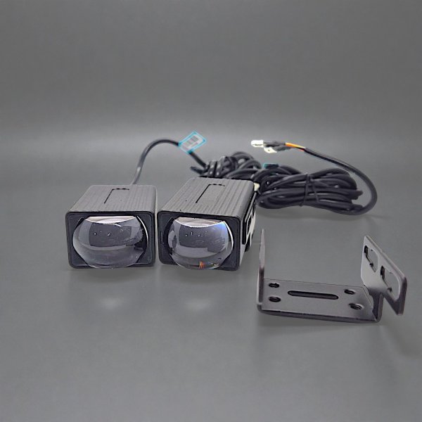 LED фари додаткового світла GS LG25 (25x36x67мм) 10-30V White 26W / Yellow 14W — Двоколірні Grille Lights (Арт. 85725)