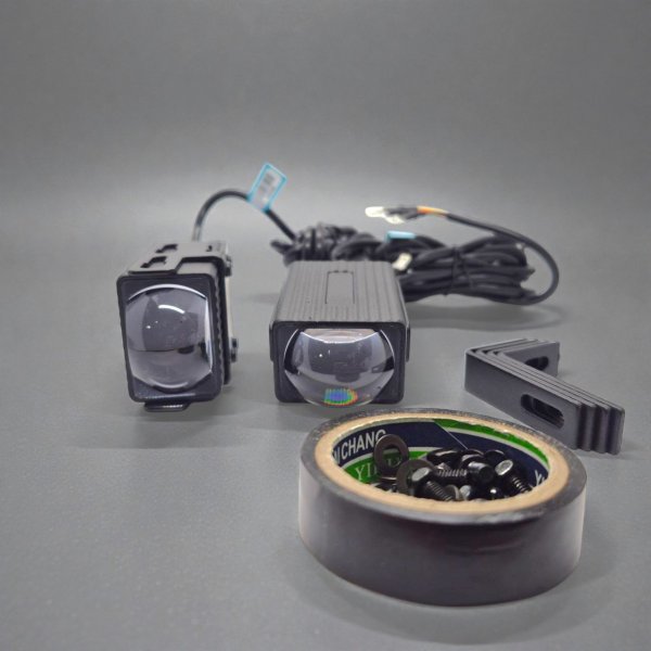 LED фари додаткового світла GS LG25 (25x36x67мм) 10-30V White 26W / Yellow 14W — Двоколірні Grille Lights (Арт. 85725)